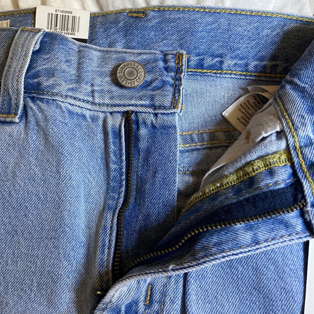 Levi's Premium Type 1 Jeans Skirt - size 27 - Picture 14 of 15